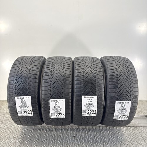 Gomme usate 205 r17 - 40,